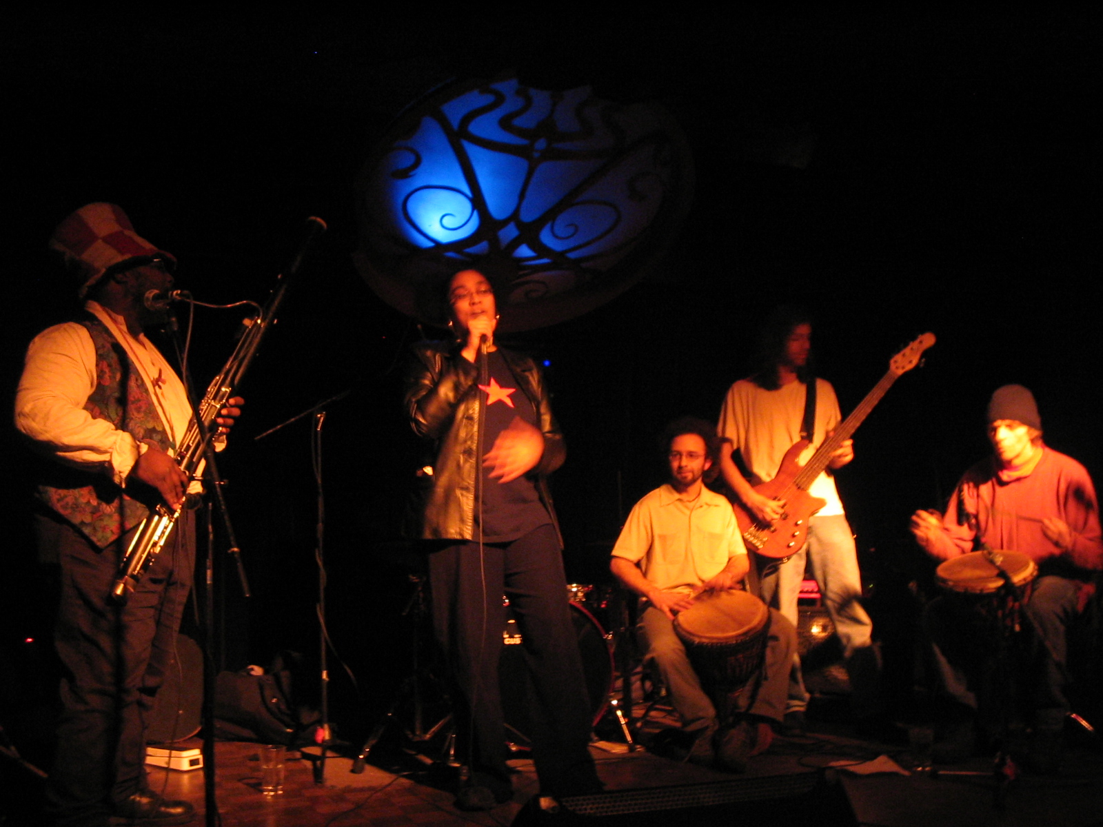 Jeff Burke,  Belladonna, Jason Diceman, Johnny Ray and Michael Clark rep for the Awakening Toronto styles at the Backstage Lounge in Vancouver